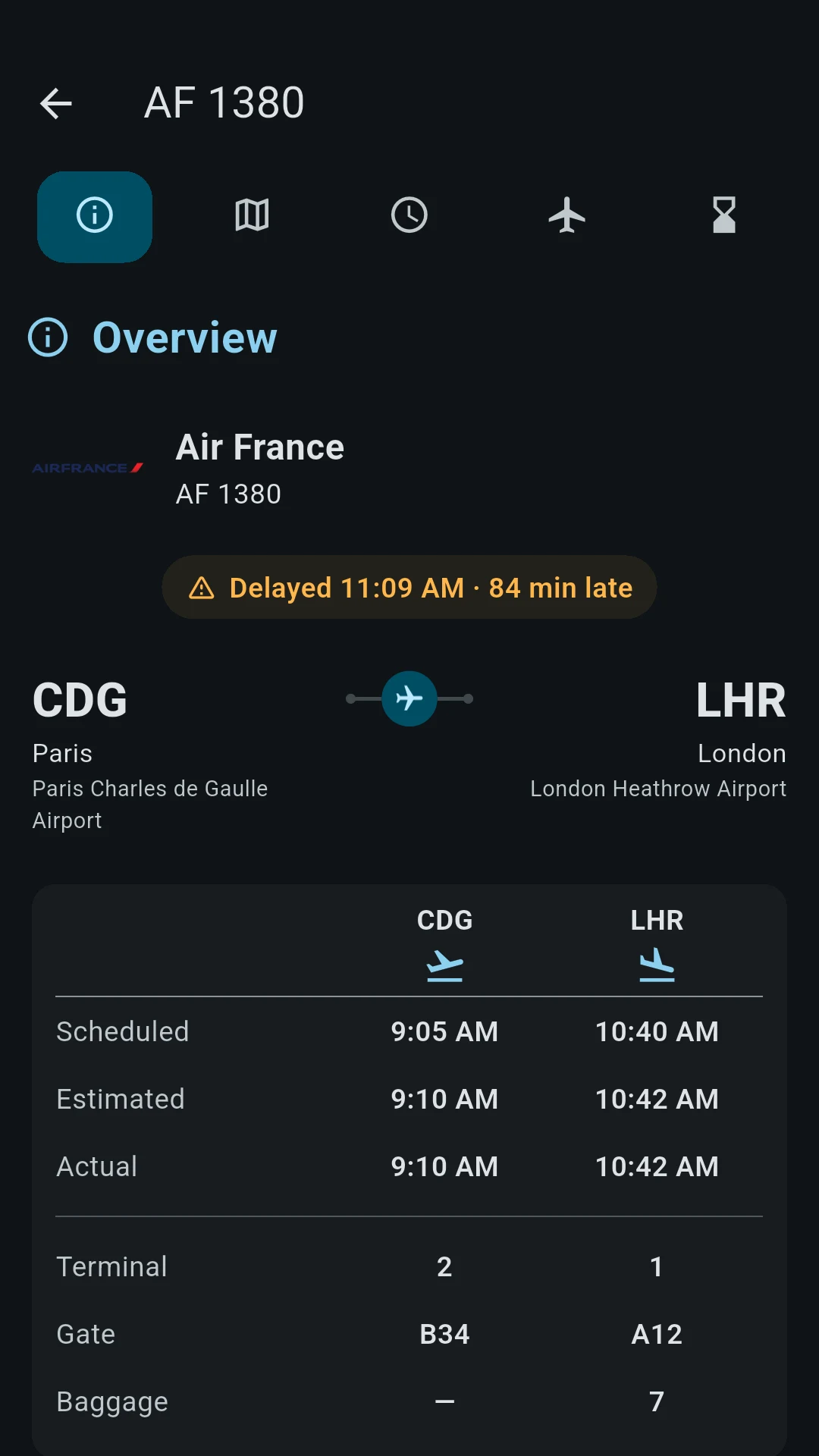 Hong Kong Airport HKG screenshot